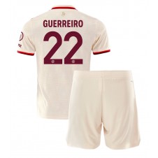 Bayern Munich Raphael Guerreiro #22 Tredjedraktsett Barn 2024-25 Kortermet (+ korte bukser)